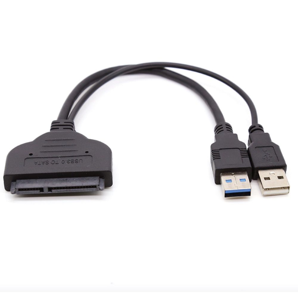 USB 3.0 to SATA III Adapter Cable | 2.5 Inch SSD & HDD Converter | 5Gbps SuperSpeed SATA to USB Adapter for Windows, Mac & Linux