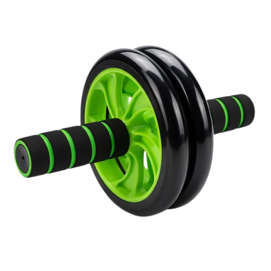 Dual Wheel AB Roller Wheel with Non-Slip Handles for Core Strength Training, Abs Workout & Home Gym Fitness Equipment