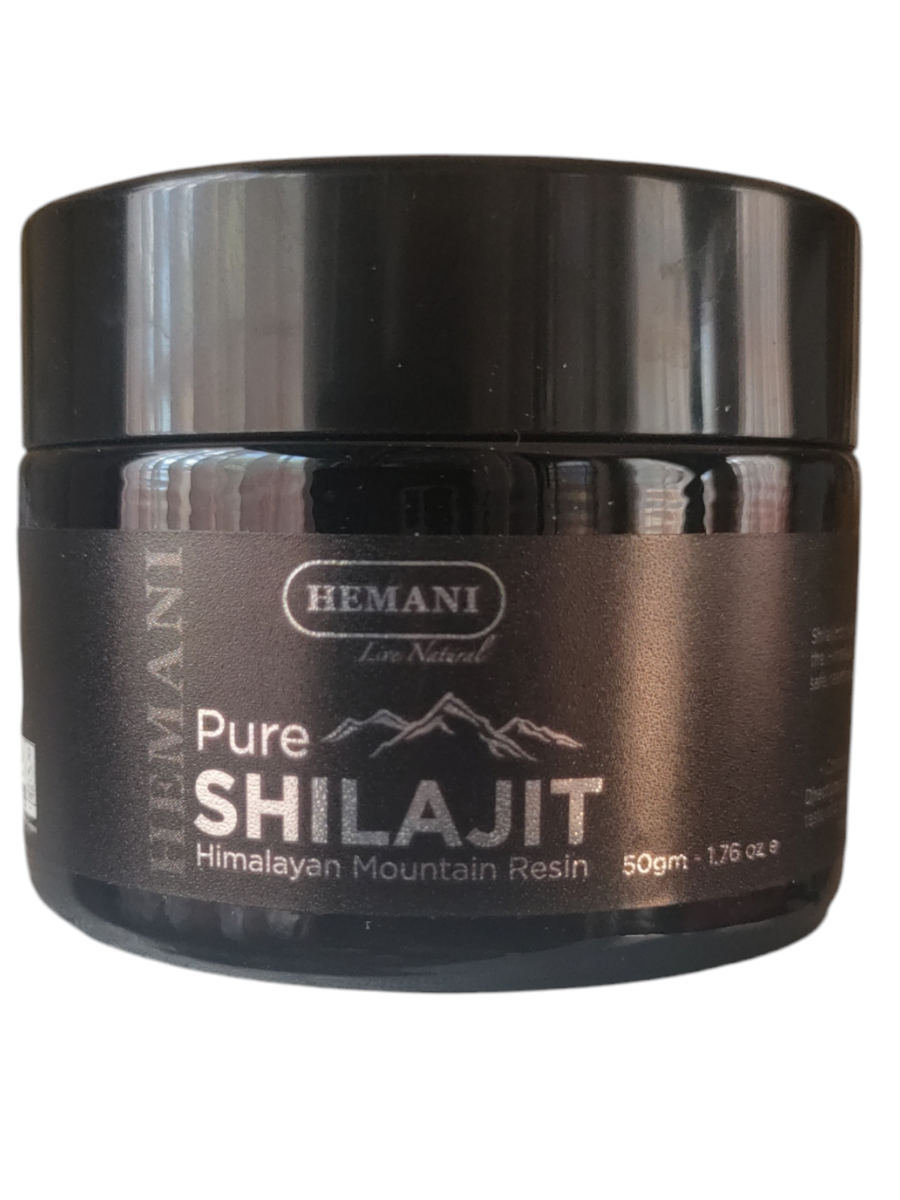 Hemani Pure Himalayan Shilajit Resin 50g (Pack of 2) | Natural Mineral Resin Supplement