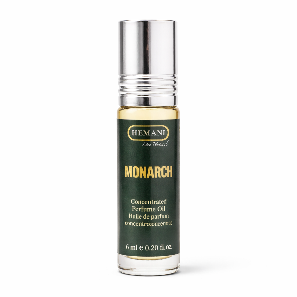 Hemani Monarch Perfume Oil Roll On 6ml Alcohol-Free Attar for Men - Pack of 6