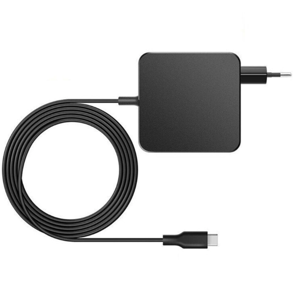 Universal 65W USB-C Laptop Charger | Type-C PD Fast Charging Power Adapter Compatible with HP, Dell, Lenovo, ASUS, Acer, Huawei, MacBook & More