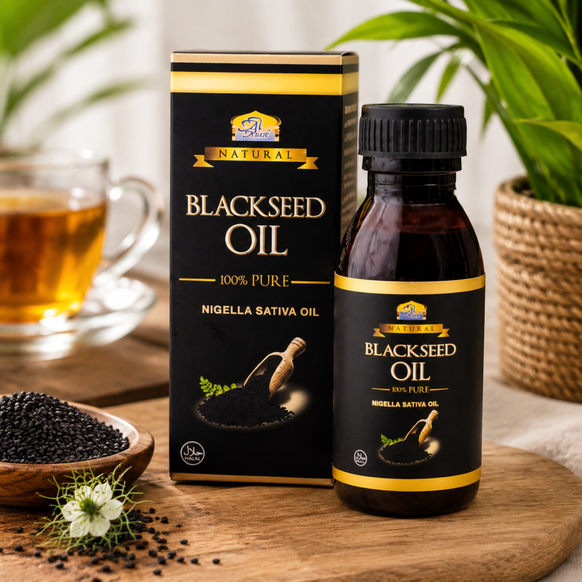 100% Pure Black Seed Oil Nigella Sativa Oil Natural Herbal Oil 240ml