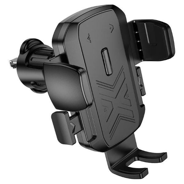 HOCO H64 Gamble One-Button Air Vent Car Phone Holder for 4.5–7 Inch Smartphones | 360° Rotating Mobile Mount