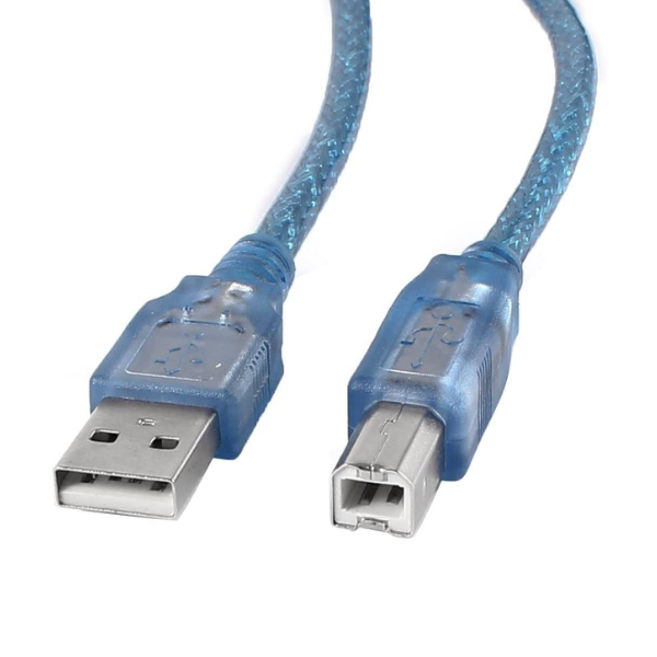 1.5m USB 2.0 Printer Cable Type-A to Type-B Male