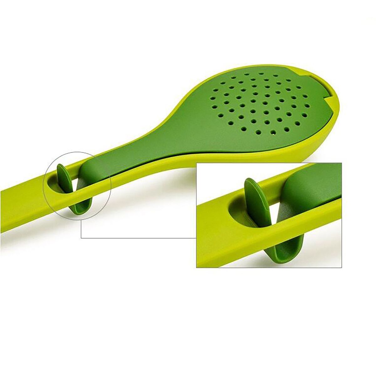 2-in-1 Plastic Herb Infusing Spoon with Herb Stripper | Flavor-Infusing Cooking Spoon