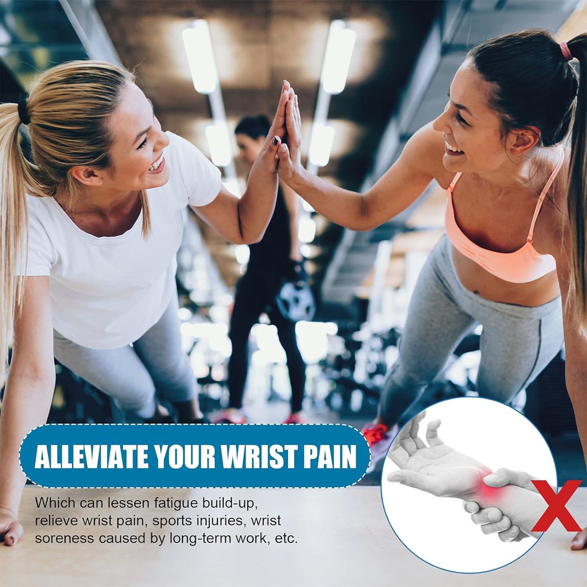 Left Hand Wrist Support Brace with Adjustable Splint – Compression Wrist Stabilizer for Sports, Gym & Daily Wrist Support