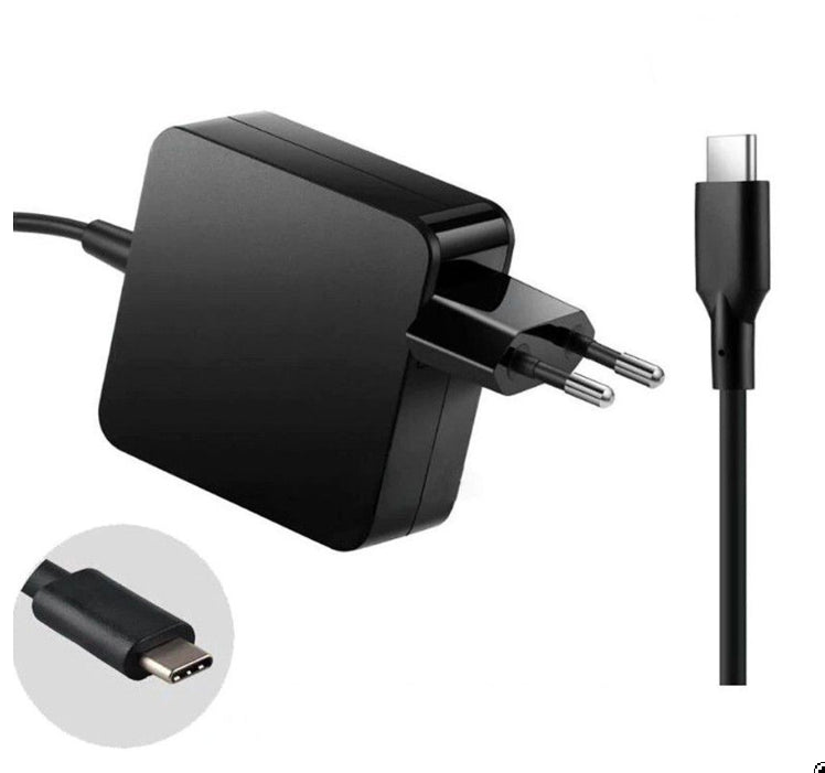 90W USB-C Laptop Charger | Type-C Fast Power Adapter for Laptops, Notebooks, Tablets & Smartphones (EU Plug)
