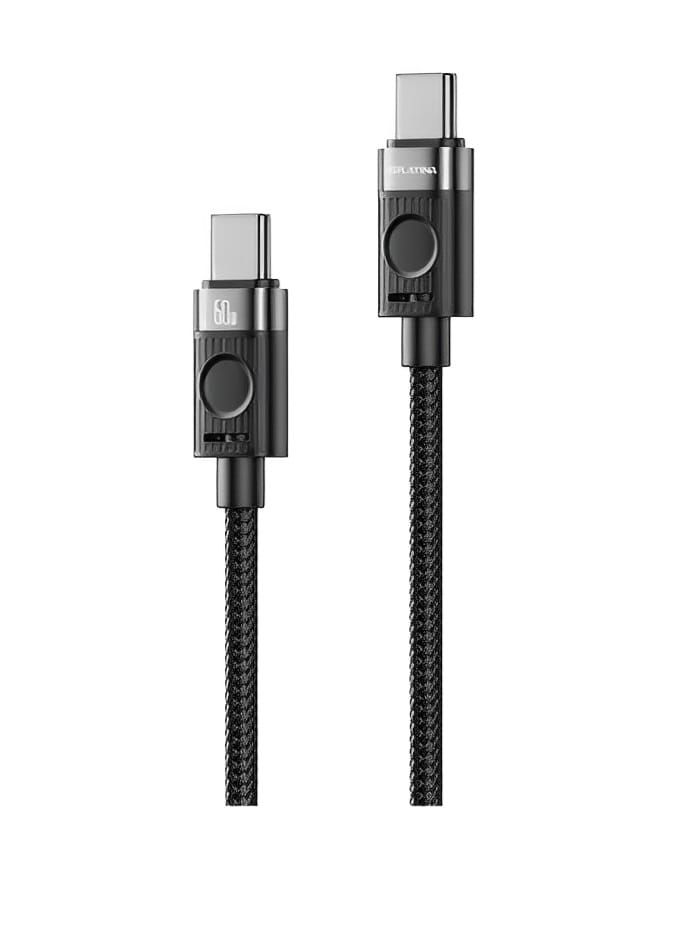 Viplatina 60W USB-C to USB-C Fast Charging Cable 1.2M | PD Type-C Charging & Data Sync Cable