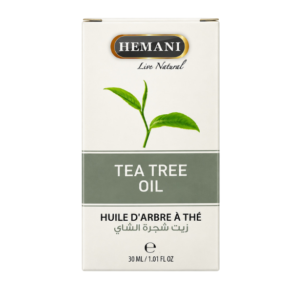 Hemani Tea Tree Oil 30ml Natural Herbal Oil for Skin Hair and Body Care