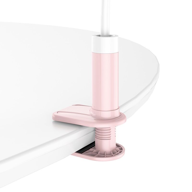 Flexible Mobile Phone Stand with Adjustable Gooseneck & 360° Rotating Clamp | Universal Desk & Bed Holder