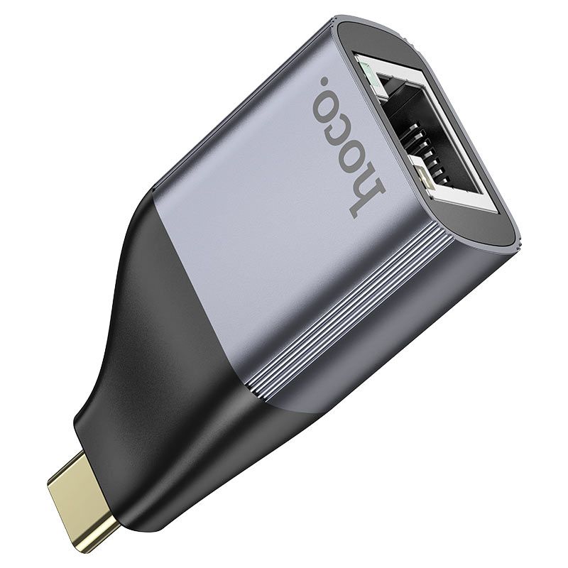 USB Type-C to RJ45 Ethernet LAN Adapter 10/100Mbps Plug & Play Network Connector – UA35