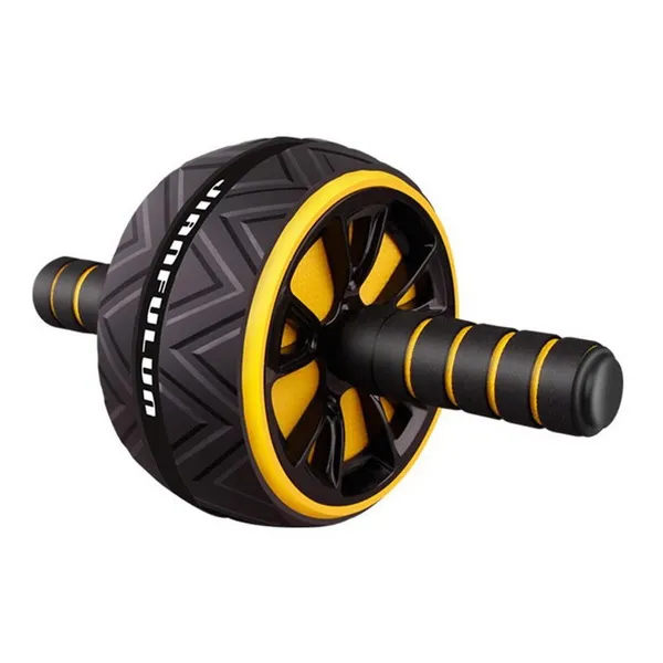 Double Wheel AB Roller Wheel for Core Strength Training, Home Gym Fitness & Abdominal Exercise Equipment