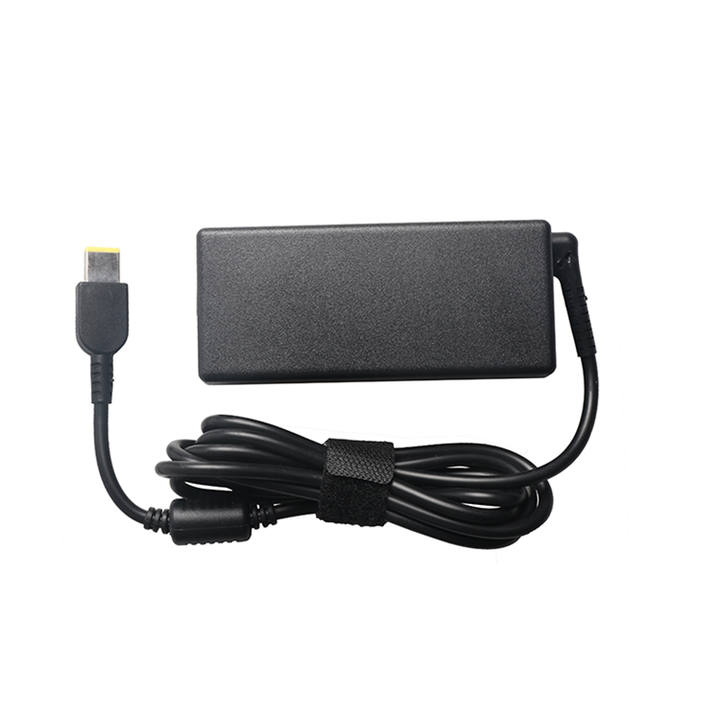 Lenovo 90W Laptop Charger 20V 4.5A USB Square Pin | Replacement AC Power Adapter (Yellow Square Tip)