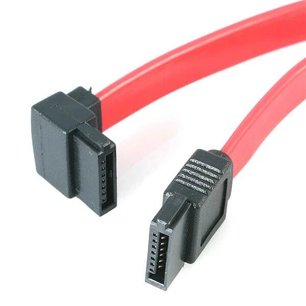 SATA III 7 Pin Data Cable 40cm Right Angle Female to Female for HDD SSD