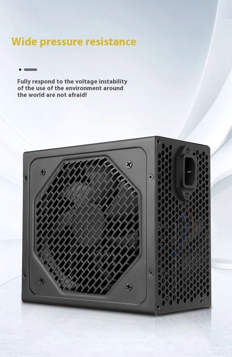 400W ATX Desktop Computer Power Supply Unit (PSU) with 120mm Silent Cooling Fan | SMPS for Office & Home PC