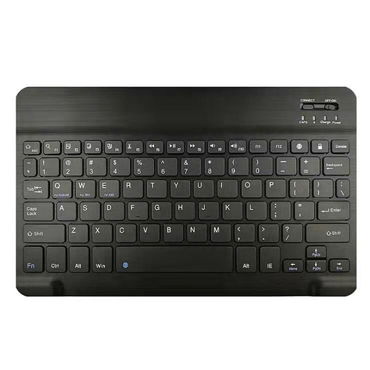 Portable Bluetooth Wireless Keyboard with Touchpad for iPad, Android Tablets, Windows PC, Smart TV & Smartphones – Rechargeable Mini Keyboard