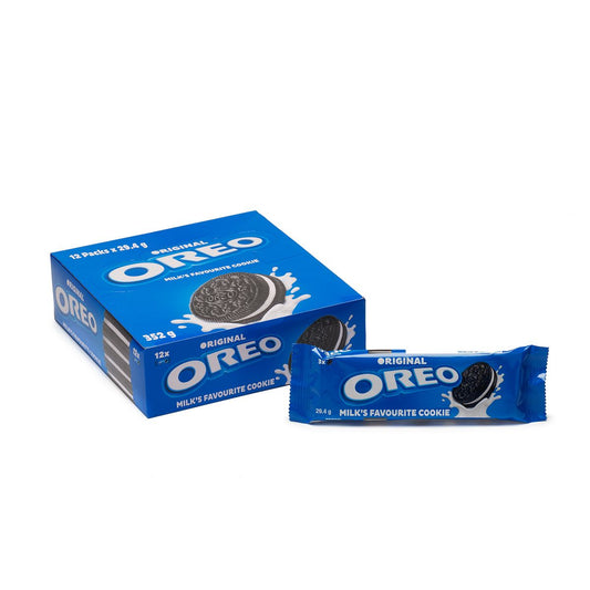 Oreo Original Chocolate Sandwich Cookies 12 Pack | Vanilla Creme Filled Biscuits