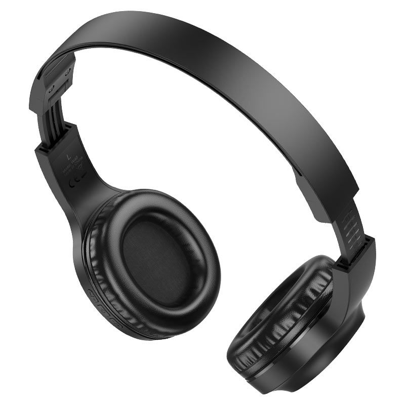 Hoco W46 Wireless Bluetooth Over-Ear Headphones | Hi-Fi Stereo Sound, 20H Playtime, Bluetooth 5.3, Foldable Headset with Microphone