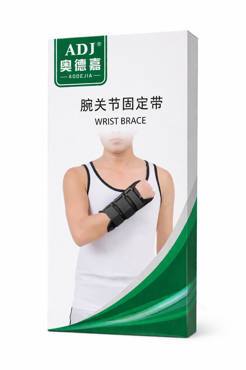 Adjustable Wrist Brace Right Hand Support with Removable Splint – Compression Wrist Stabilizer for Sprains, Strains & Daily Support (Medium)