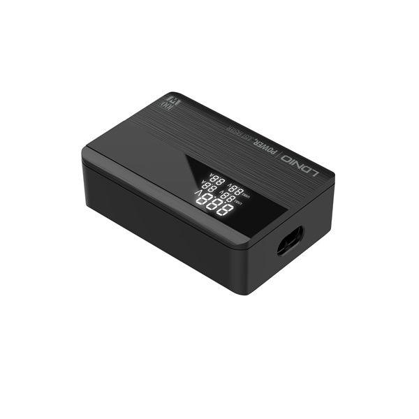 LDNIO A4809C 100W GaN Desktop Charger | 4-Port USB-C & USB-A Fast Charging Station with LED Display for Laptop, MacBook, iPhone & Android