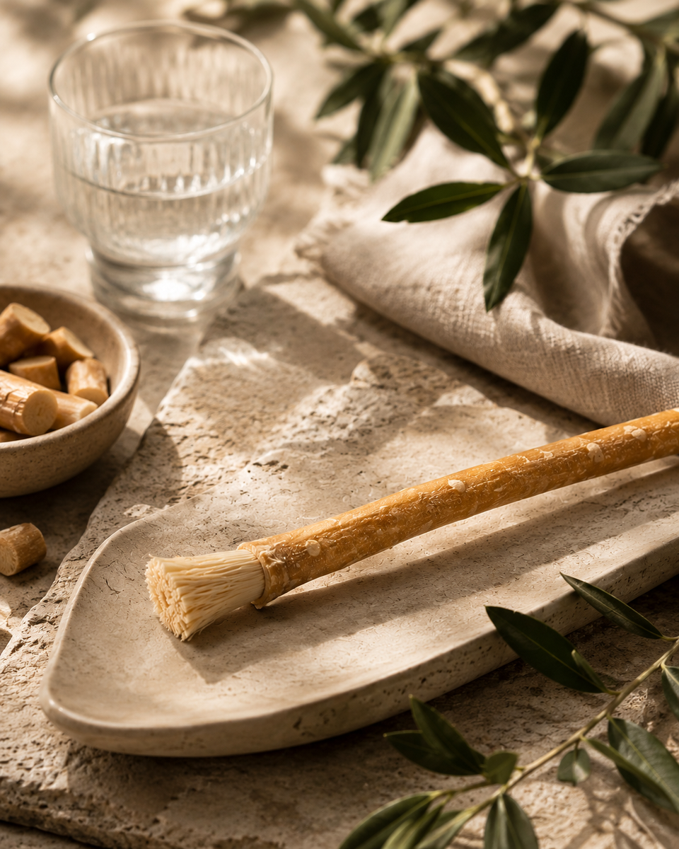 Al Khair Miswak Sticks Natural Arak Toothbrush - Pack of 5 | Organic Salvadora Persica Herbal Teeth Cleaning Sticks