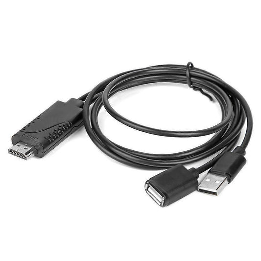 USB Phone to HDMI Display Adapter Cable | USB to HDMI TV Adapter with Full HD 1080P Video Output for Android Phone, TV & Monitor