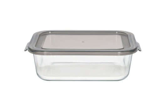 1480ml Borosilicate Glass Food Storage Container with Airtight & Leakproof Lid | BPA-Free Meal Prep Lunch Box
