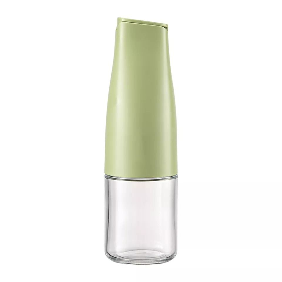 Glass Cooking Oil Dispenser Bottle with Precision Pour Spout | Leakproof Olive Oil & Vinegar Bottle