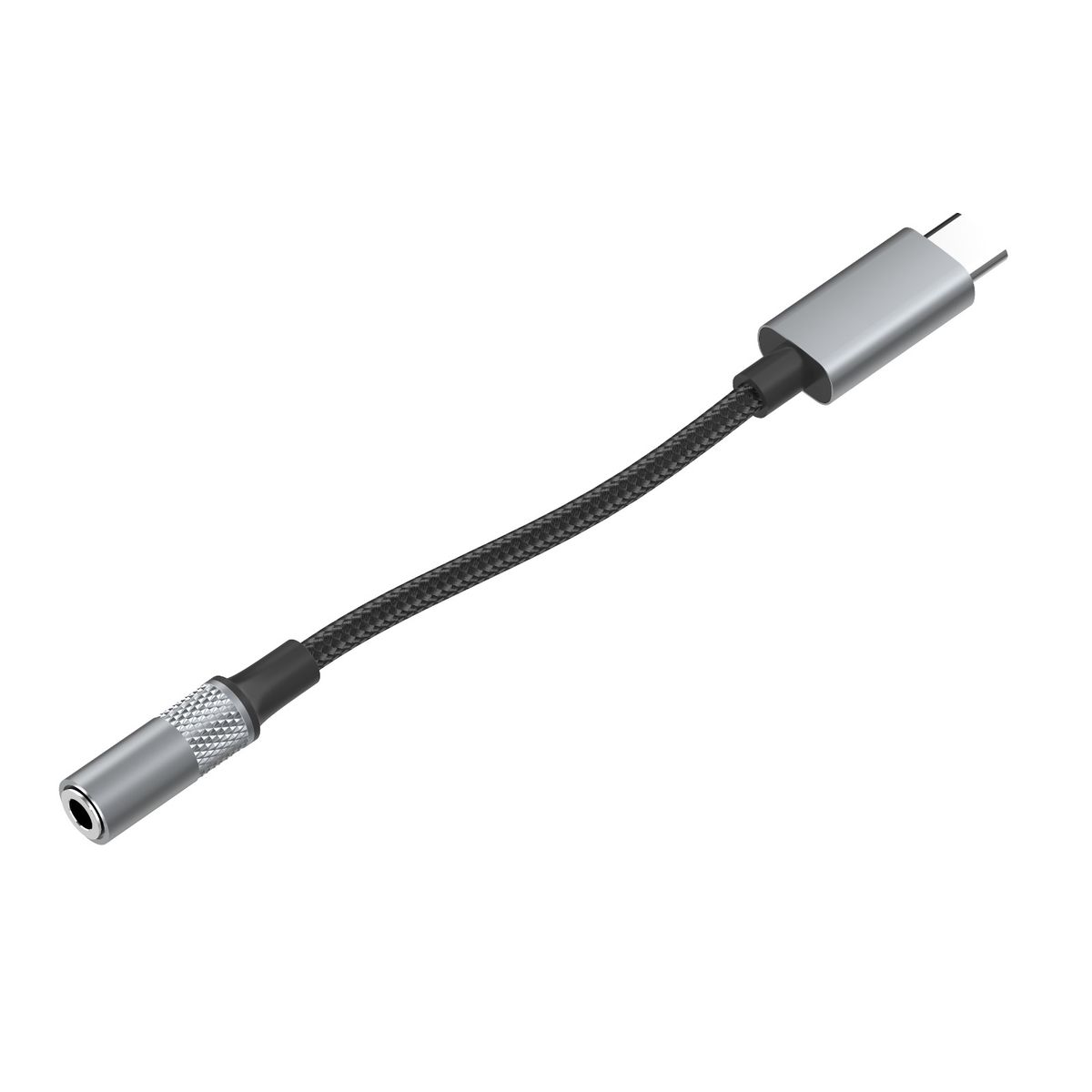 LDNIO USB Type-C to 3.5mm Female Headphone Jack Adapter | Digital Audio Converter Cable | Hi-Fi DAC Audio Adapter