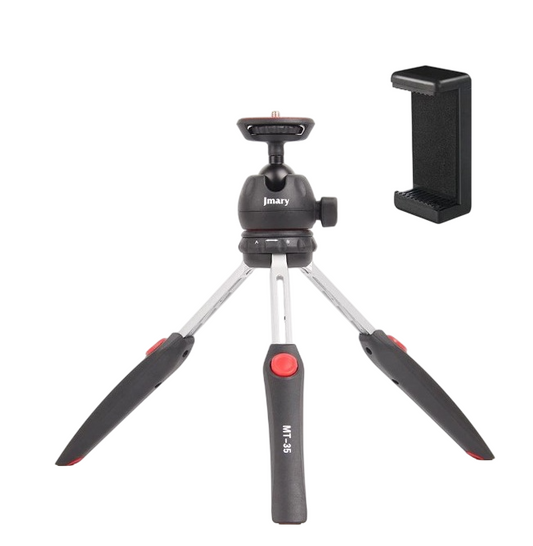 JMARY MT-35 Portable Mini Tripod for Cameras & Smartphones