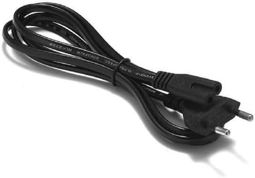 AC Power Cable C7 Figure 8 Power Cord | 2 Pin Mains Lead for TVs, Laptops, Game Consoles & Printers