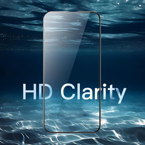 iPhone 16 Pro Professional Tempered Glass Screen Protector | Anti-Static 9H HD Full Coverage