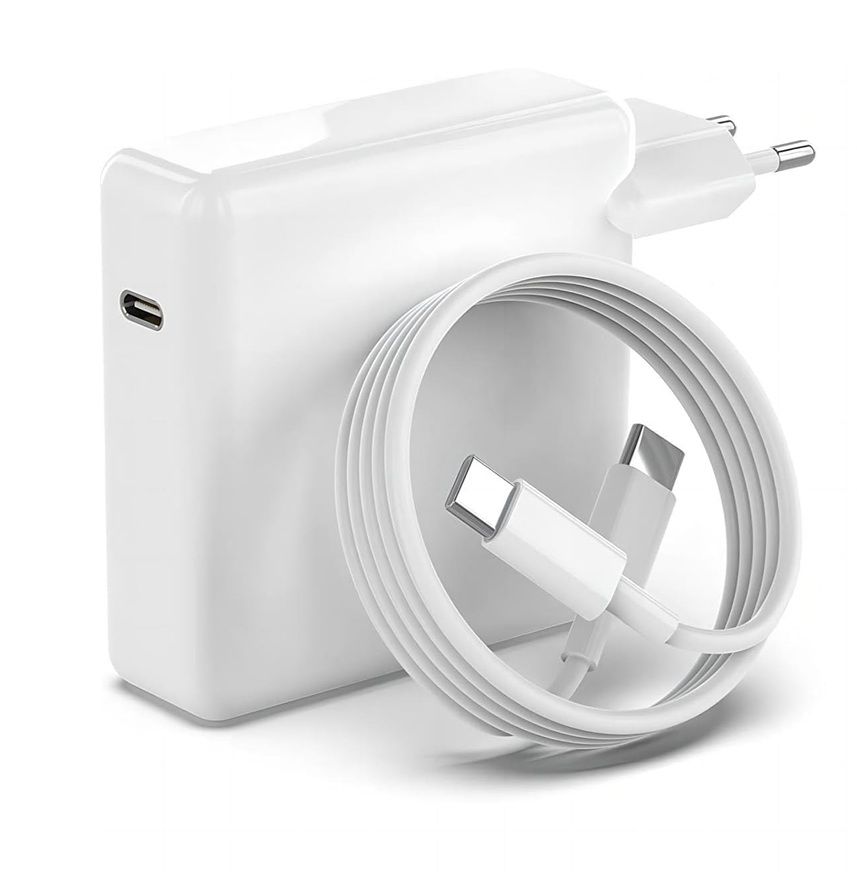 30W USB-C Fast Charger with 2M USB-C Cable | PD Type-C Power Adapter for MacBook Air, iPad, Samsung Galaxy, iPhone 15/16 & USB-C Devices