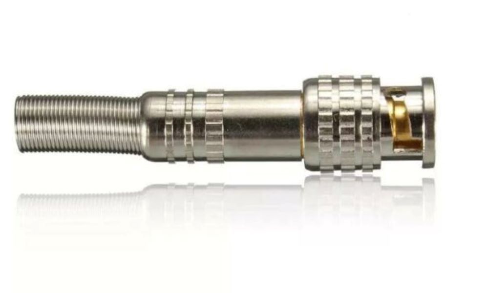 BNC Male Connectors 10 Pack for CCTV Coaxial Video Cable