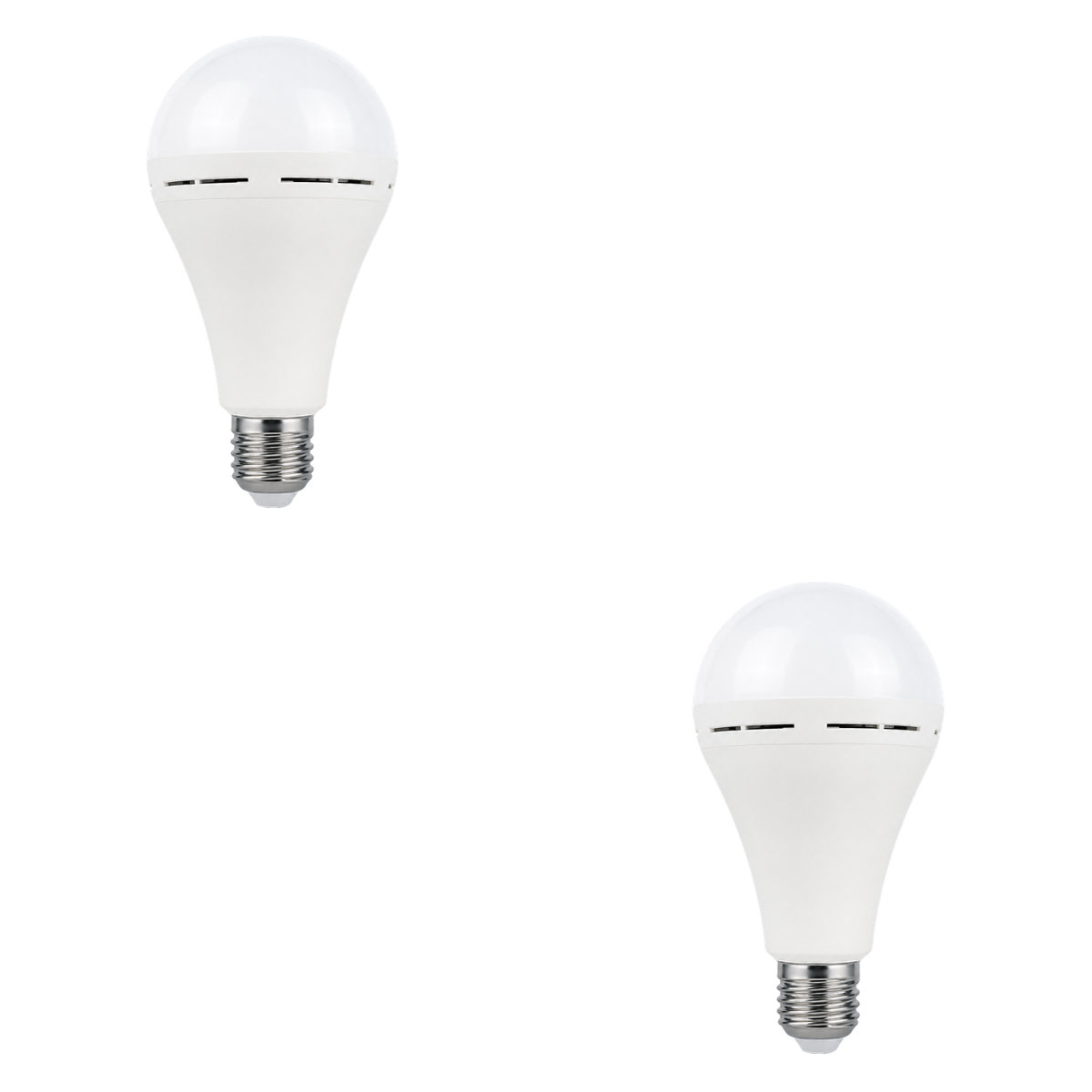 FineBlue 20W Rechargeable LED Emergency Bulb E27 – Load Shedding Backup Light with Battery | 2 Pack