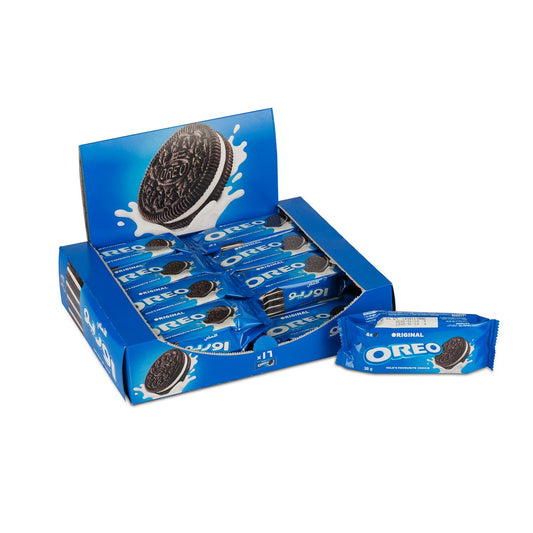 Oreo Original Chocolate Sandwich Cookies Box of 16 | Classic Creme Filled Biscuits