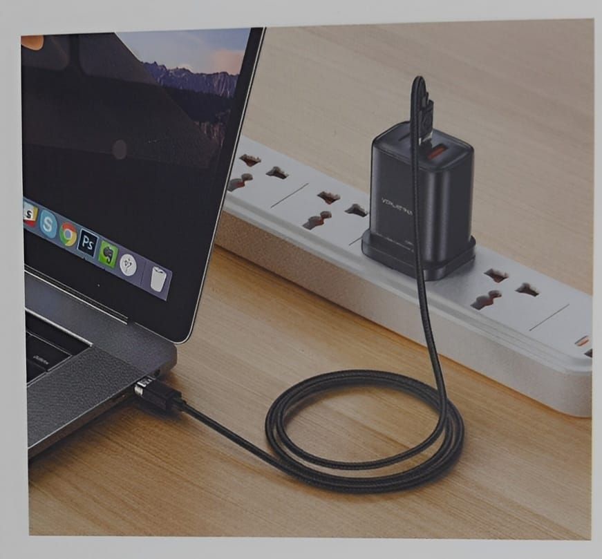 Viplatina 60W USB-C to USB-C Fast Charging Cable 1.2M | PD Type-C Charging & Data Sync Cable