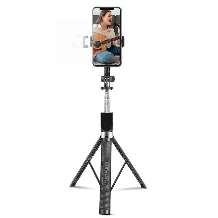 P170S Bluetooth Selfie Stick Tripod with Wireless Remote | Extendable Phone Tripod Stand for iPhone & Android