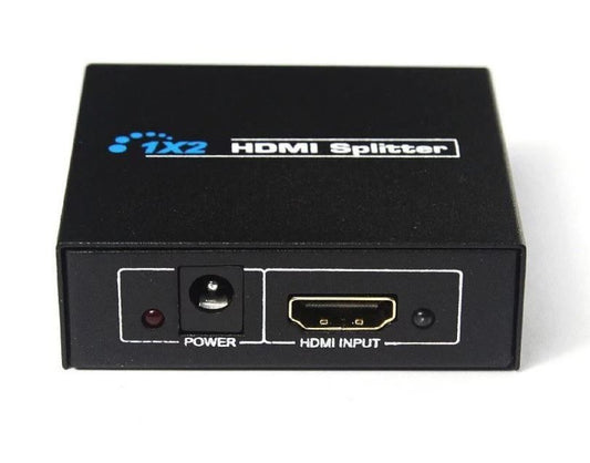 HDMI Splitter 1 Input 2 Output | Full HD 1080P HDMI Splitter Adapter for TV, Monitor, Projector & PC