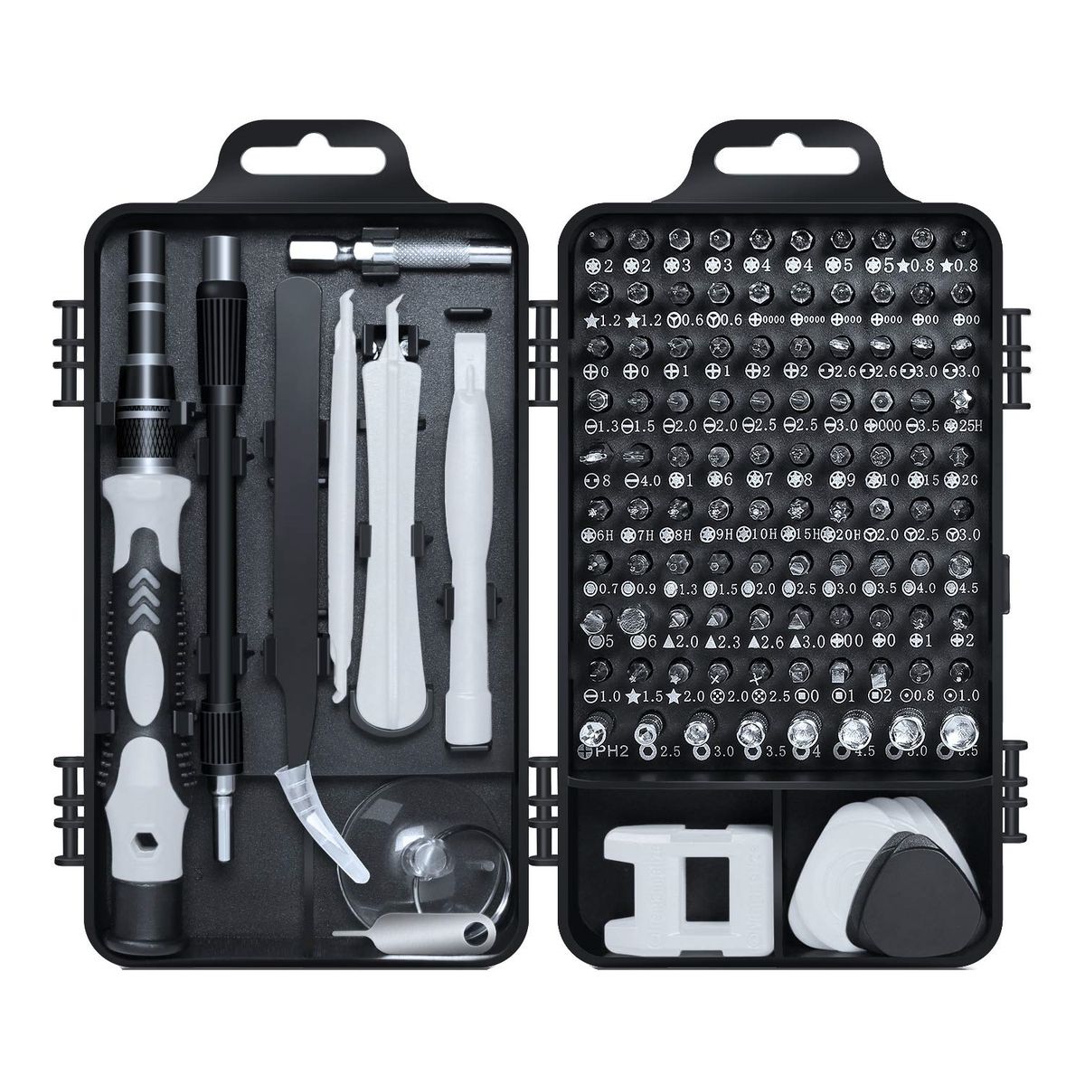115-Piece Magnetic Precision Screwdriver Bit Set & Repair Tool Kit – Multipurpose Hand Tool Set for Electronics, Mobile, Laptop & Home Repairs