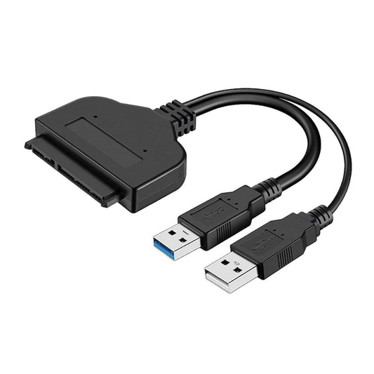 USB 3.0 to SATA Adapter Cable for 2.5 Inch SSD & HDD - High-Speed SATA III to USB Converter with UASP Support