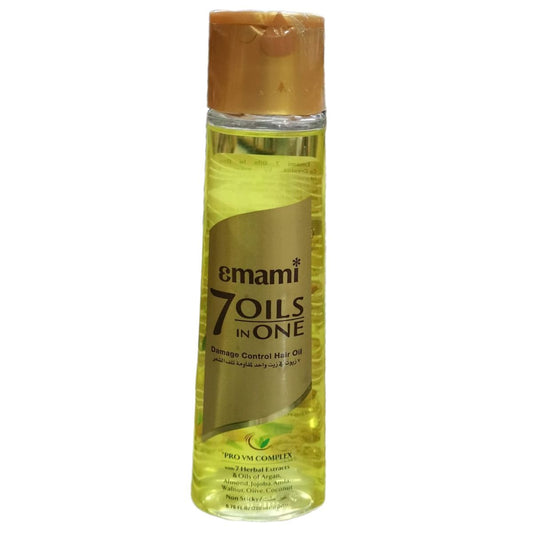 Emami 7 Oils in One Damage Control Hair Oil 200ml | Multi-Oil Nourishing Hair Oil | Non-Sticky Formula