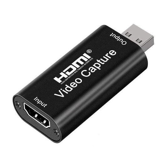 HDMI Video Capture Adapter 1080P USB Capture Card for Live Streaming, Recording & Video Conferencing