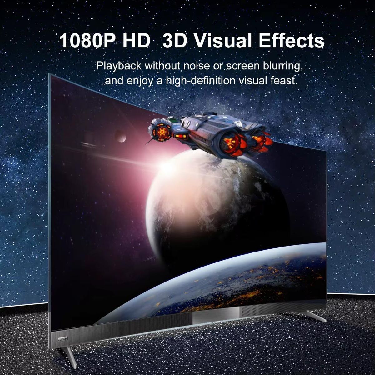HDMI Splitter 1x2 1080P Full HD 3D – 1 Input 2 Output HDMI Signal Splitter with Dual Display Support