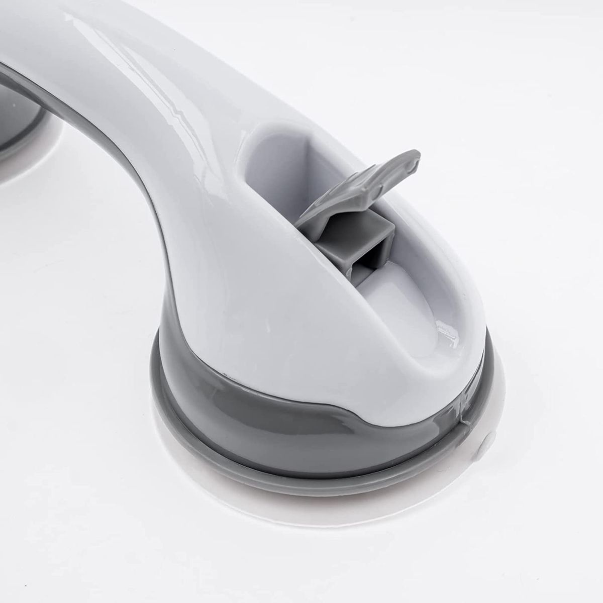 Dual Locking Shower Safety Suction Grab Bar | Heavy Duty Bathtub Safety Handle for Bathroom, Shower & Toilet