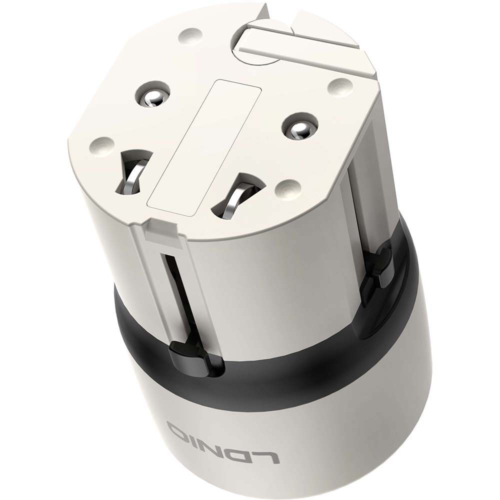 LDNIO Q2319 30W Universal Fast Charger with USB-C to Lightning Cable (1M) | USB-C PD & USB-A Travel Adapter