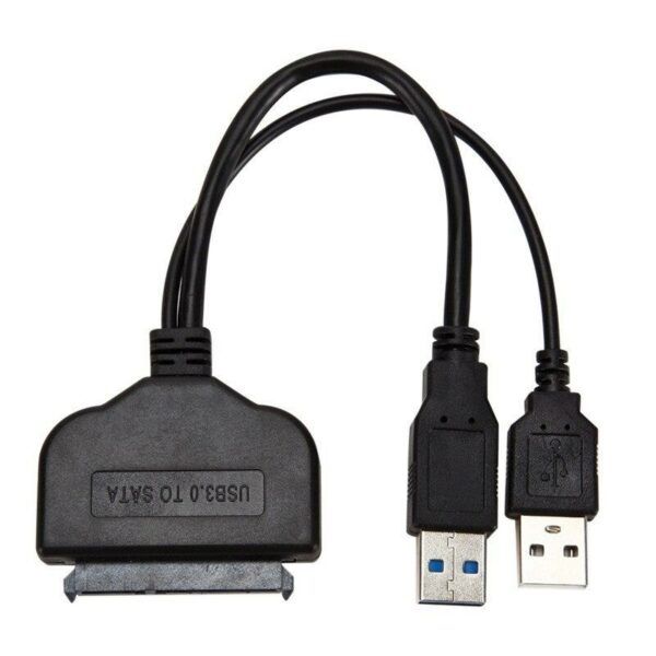 USB 3.0 to SATA III Adapter Cable | 2.5 Inch SSD & HDD Converter | 5Gbps SuperSpeed SATA to USB Adapter for Windows, Mac & Linux