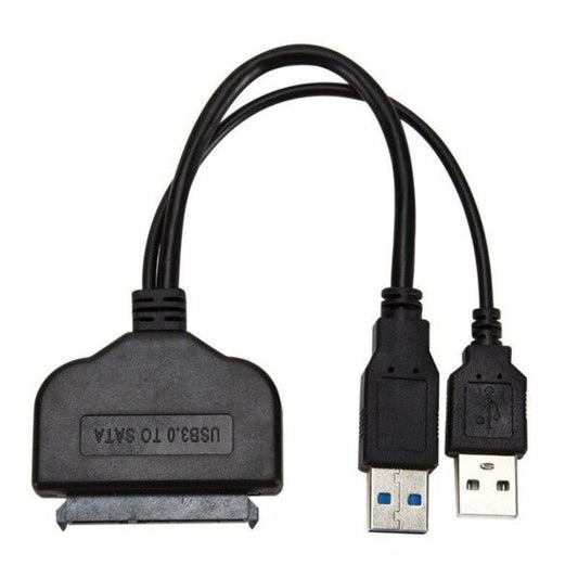 USB 3.0 to SATA III Adapter Cable | 2.5 Inch SSD & HDD Converter | 5Gbps SuperSpeed SATA to USB Adapter for Windows, Mac & Linux