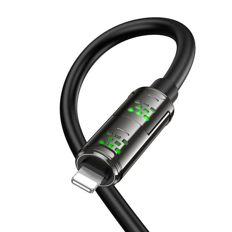 240W 4-in-1 LED Fast Charging & Data Cable | USB-A/USB-C to USB-C & Lightning Multi Charging Cable (1.2M)