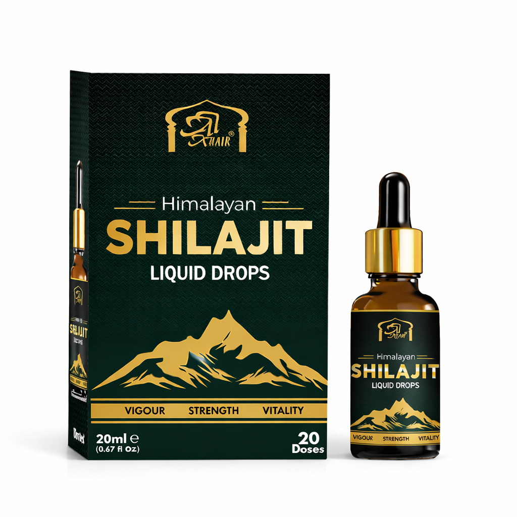 Al Khair Himalayan Shilajit Liquid Drops 20ml | Pure Herbal Shilajit Extract | 20 Servings